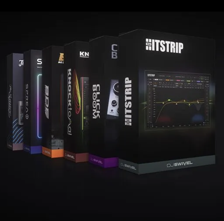 DJ Swivel Audio All Plugins (The Sauce, BDE, Knockturnal, Click Bo